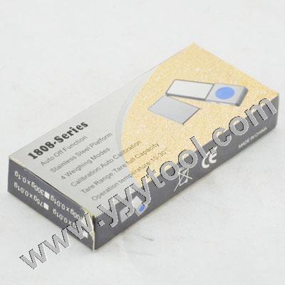 Mirror Mini with round LCD Pocket Scale