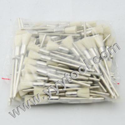 White Goat Hair End Brushes