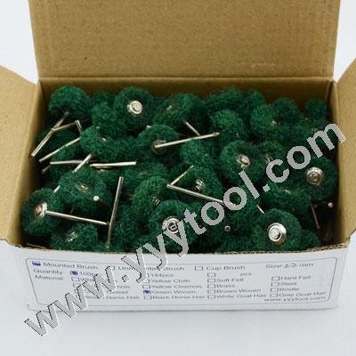 Green Non-woven Brush