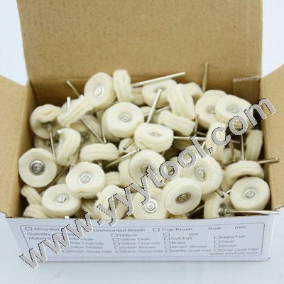 Three Felt Wheel