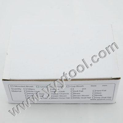 Mounted Horse Hair Wheel Brush