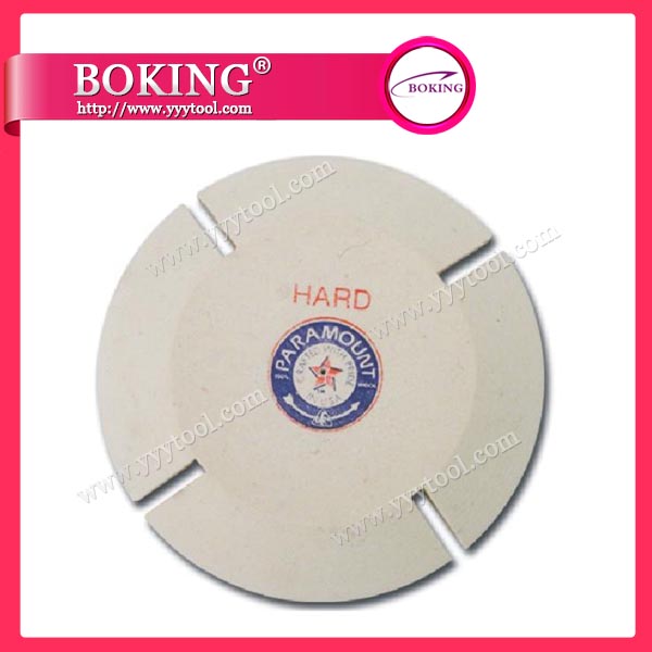 Split Lap-Hard Felt Wheel