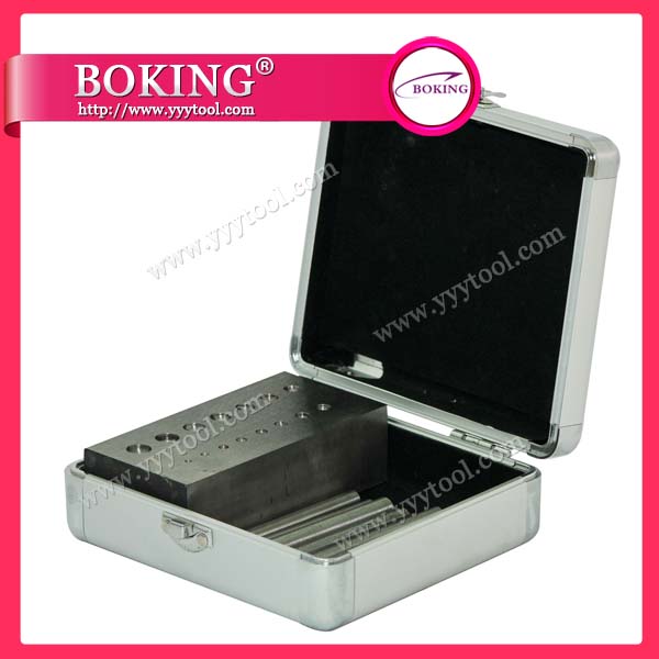 Flat Steel Dapping Block Set of 15pcs