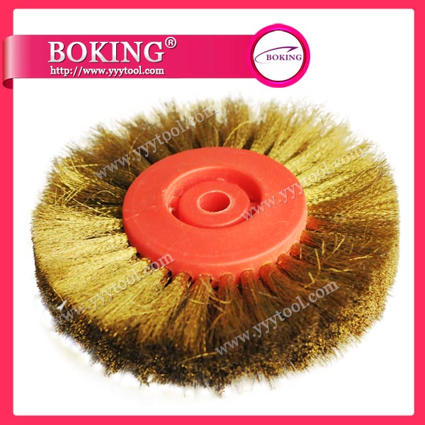 Brass Wheel Brush
