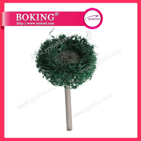 Green Non-woven Brush