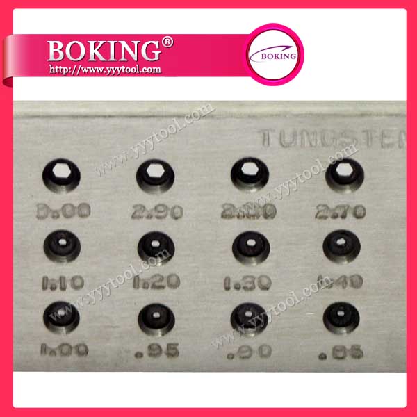 Hexagon Shape Tungsten Carbide Drawplate