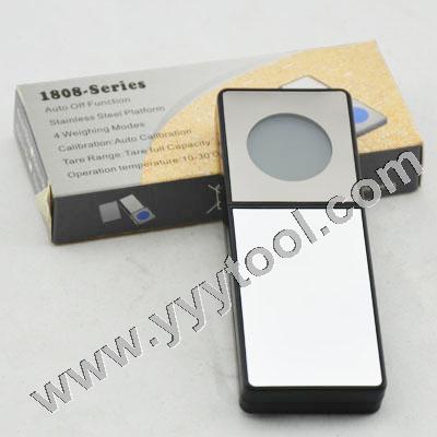 Mirror Mini with round LCD Pocket Scale
