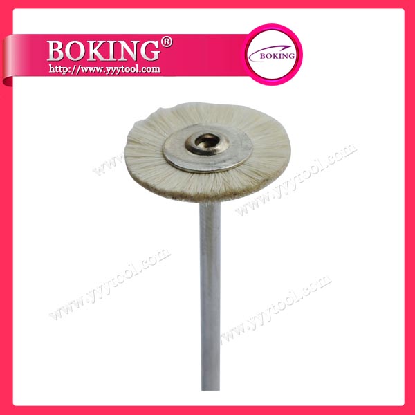 Mounted Goat Hair Wheel Brush