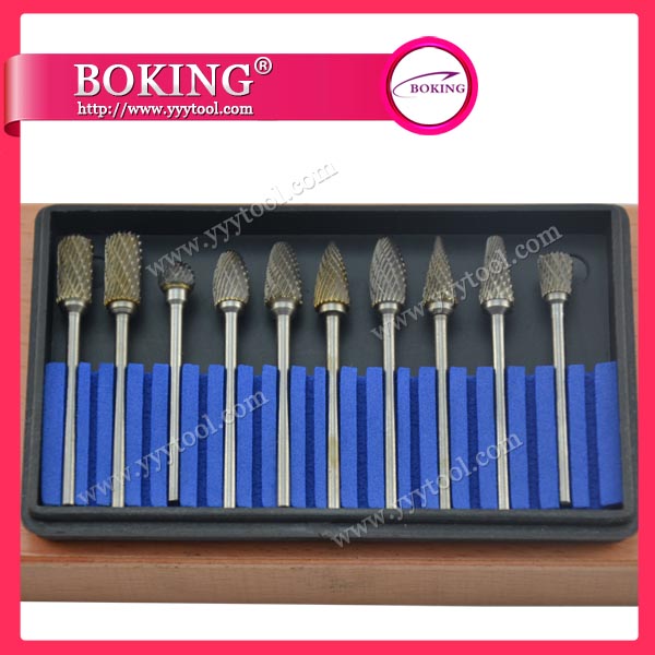 ￠2.34x￠4mm Tungsten Carbide Burs Set
