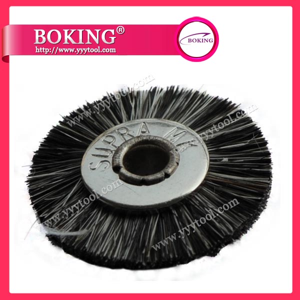 Unmounted Gray Goat Hair Wheel Brush