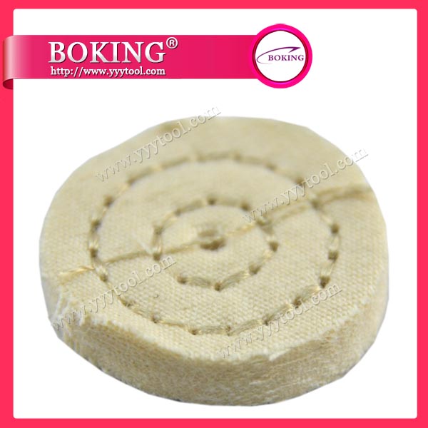 Unmounted White Buffing Wheels