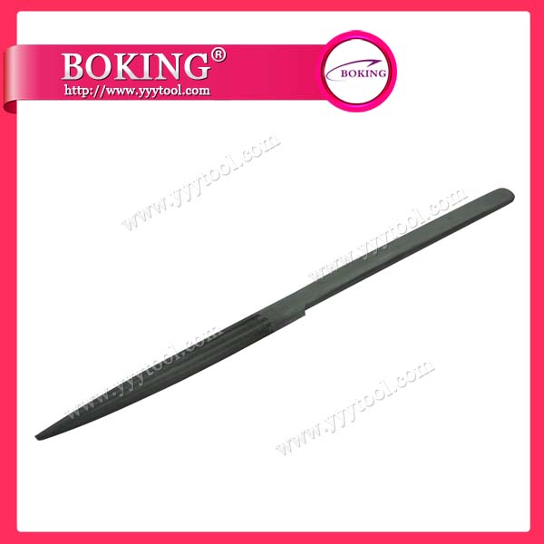 Glardon Vallorbe White Handle Harlfround File