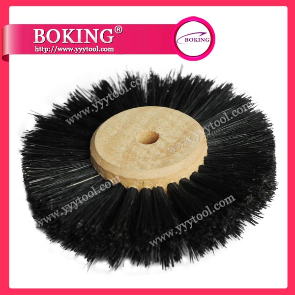 Wood Hub Centre 3 Row Brush