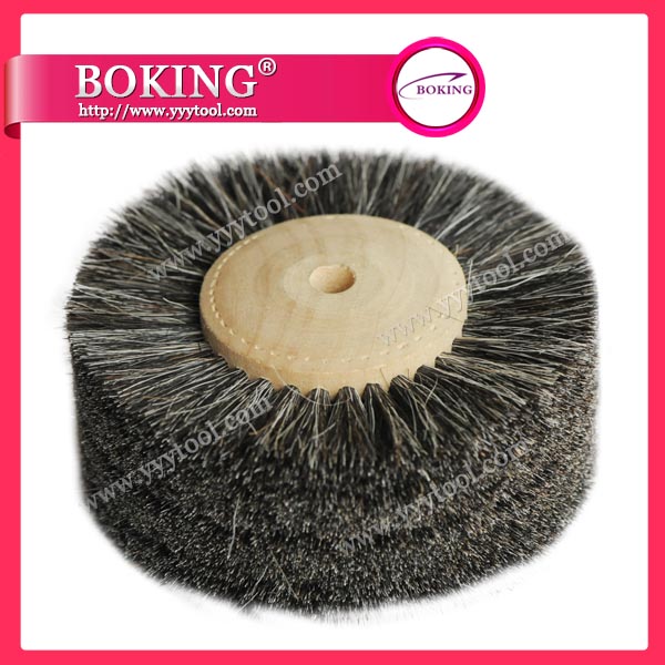 Wood Hub Centre 6 Row Brush
