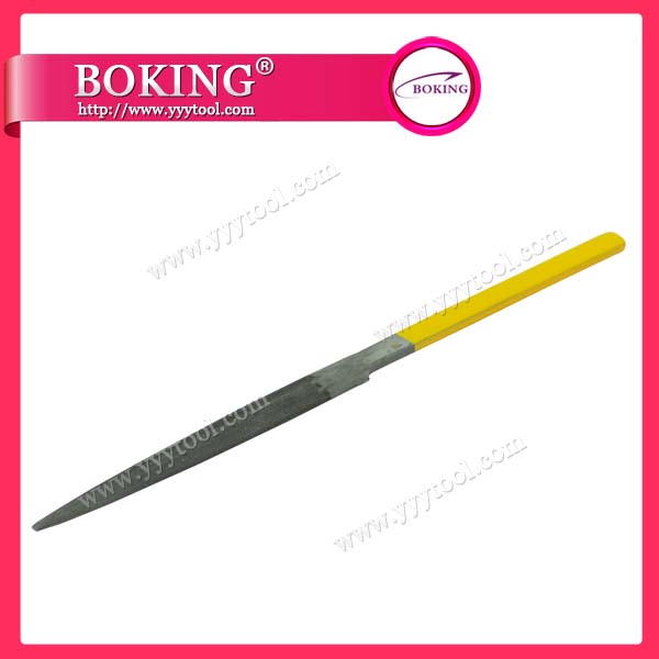 Glardon Vallorbe Yellow Handle Halfround File