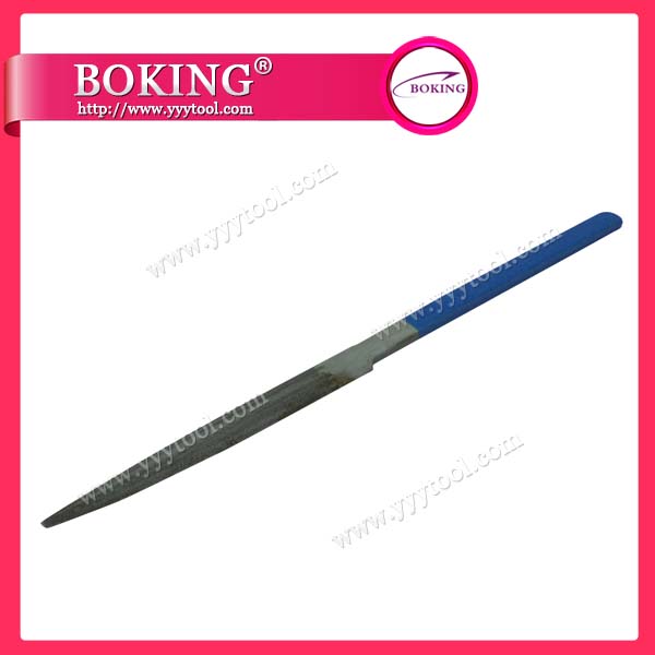 Glardon Vallorbe Blue Handle Triangle File