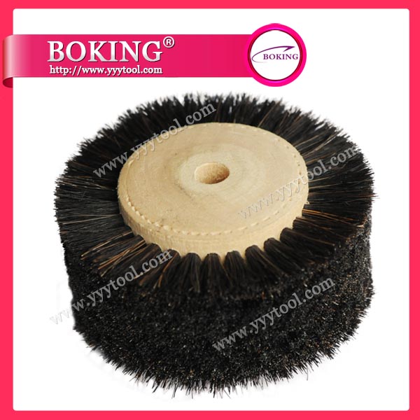 Wood Hub Centre 6 Row Brush
